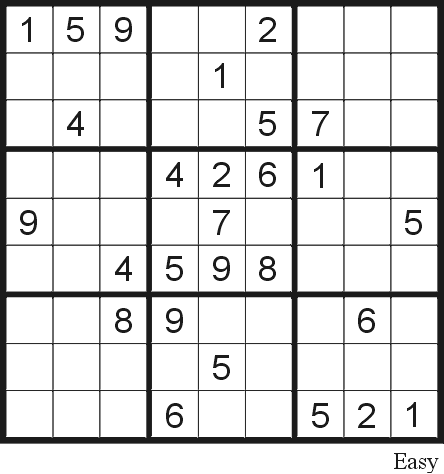 Free online Sudoku puzzles