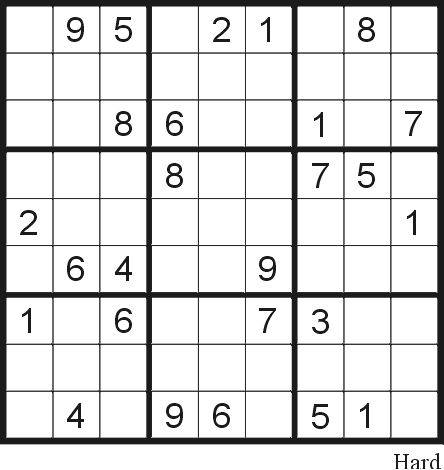 Free online Sudoku puzzles