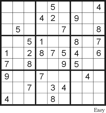 Free super challenger sudoku puzzles