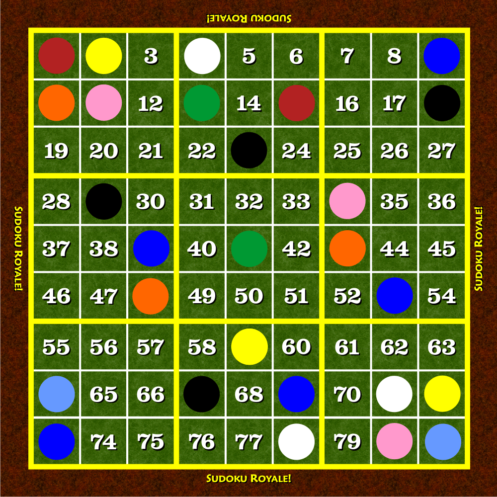 color sudoku puzzle
