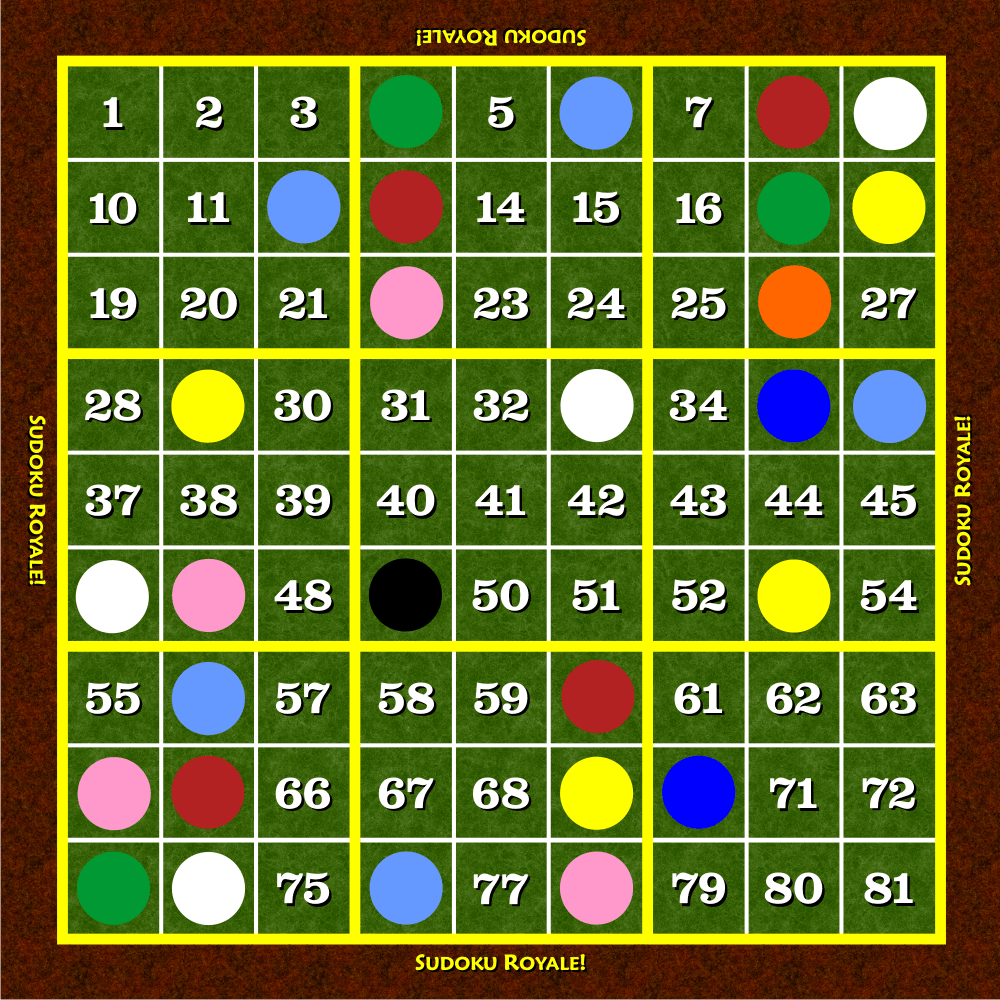 color sudoku puzzle