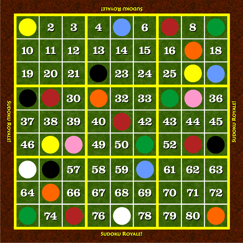 color sudoku puzzle