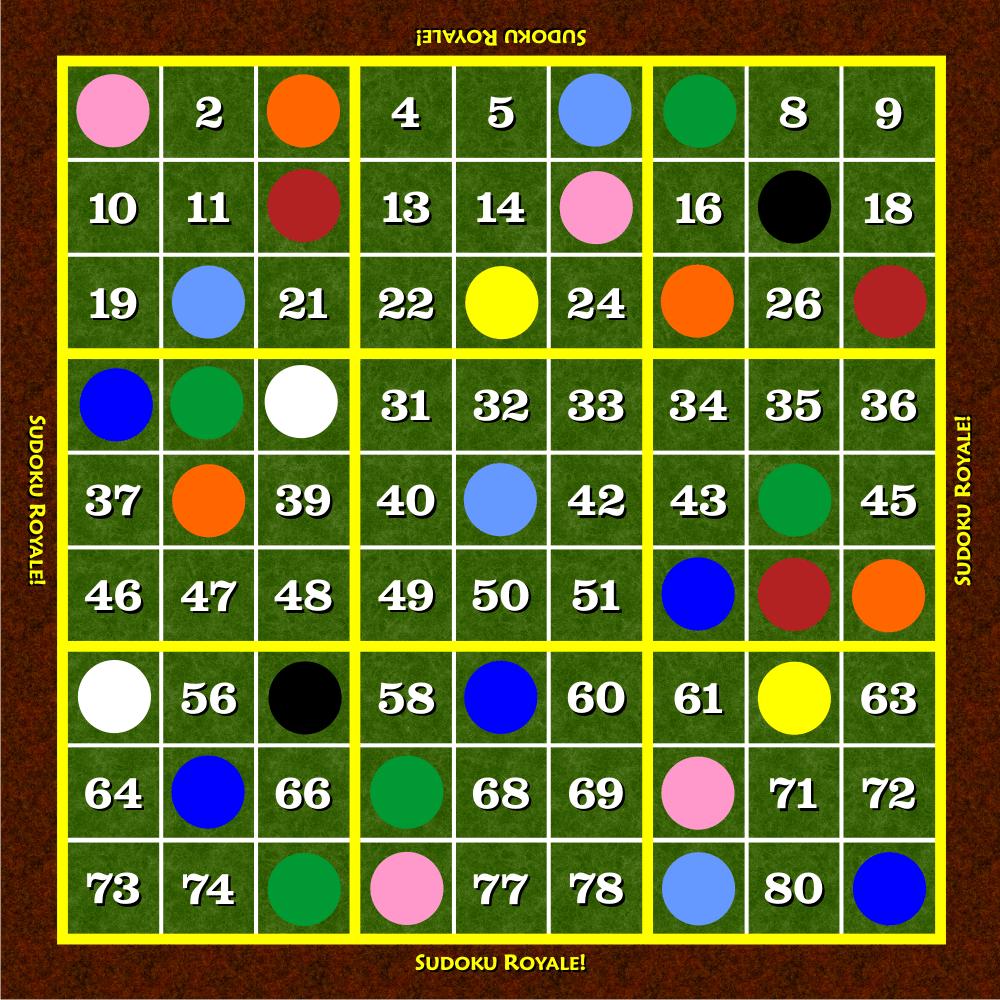 color sudoku puzzle