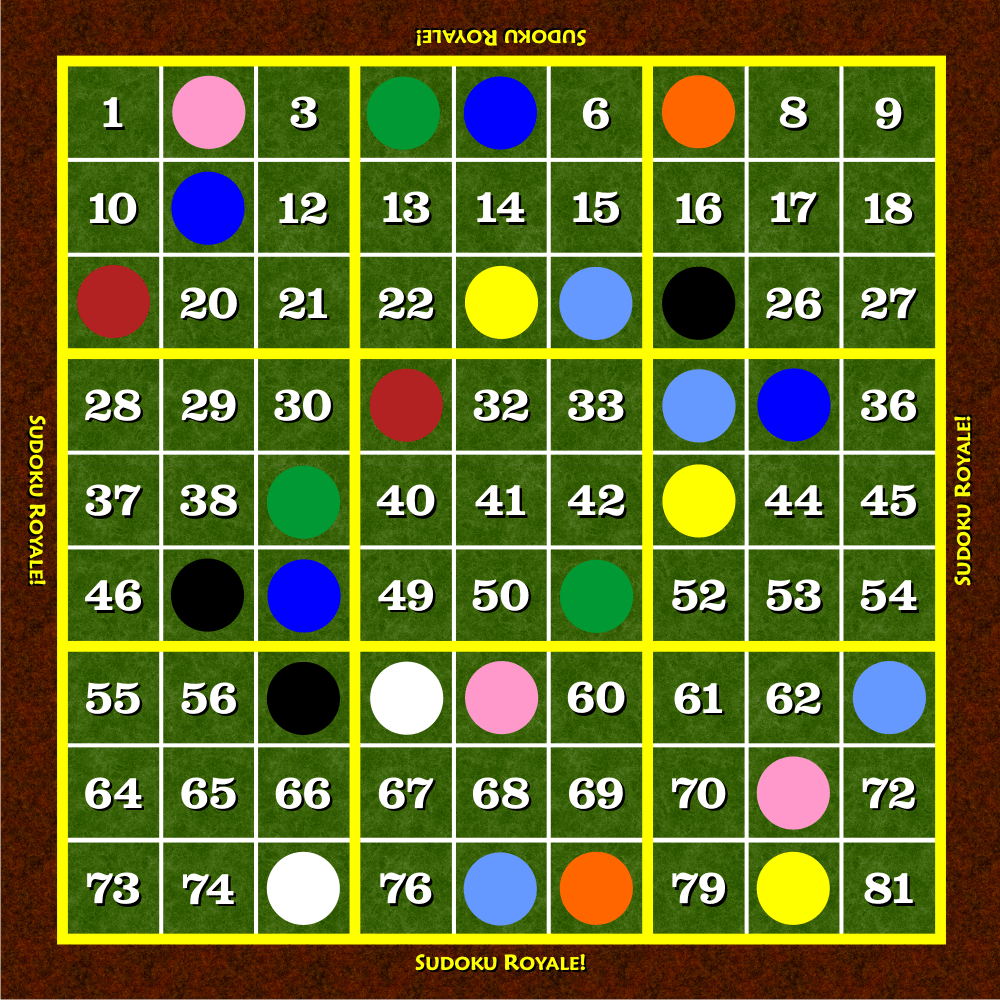 color sudoku puzzle