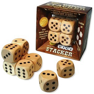 wooden dice puzzle
