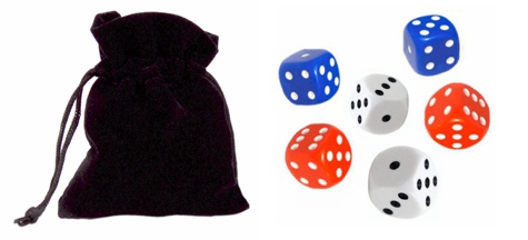 farkle dice and cup