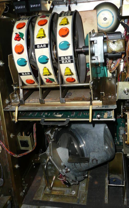 Jennings slot machine with fruit symbols